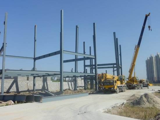 鋼結(jié)構(gòu)工程搭建